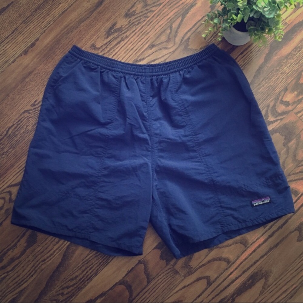 Patagonia Men’s Navy Blue Swim Trunks